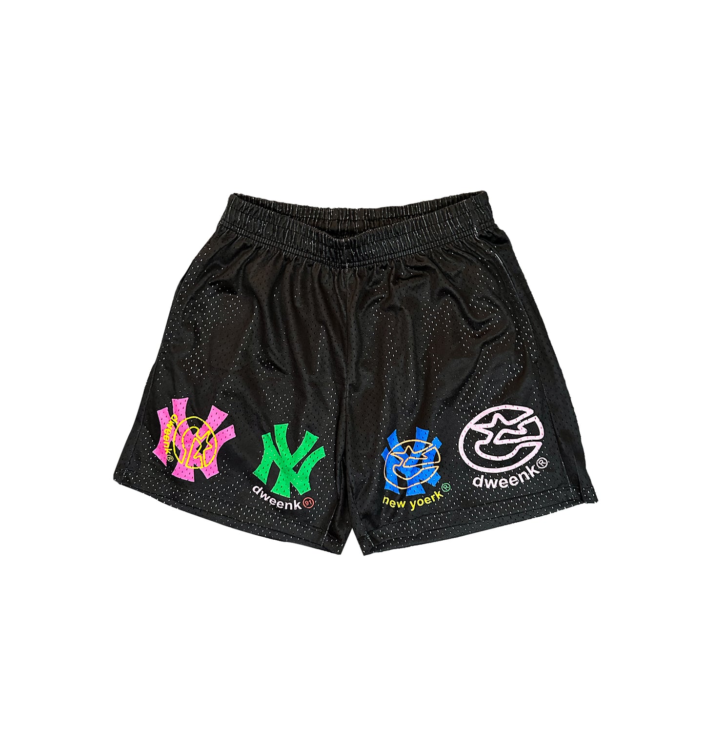 new yoerk mankees mesh shorts