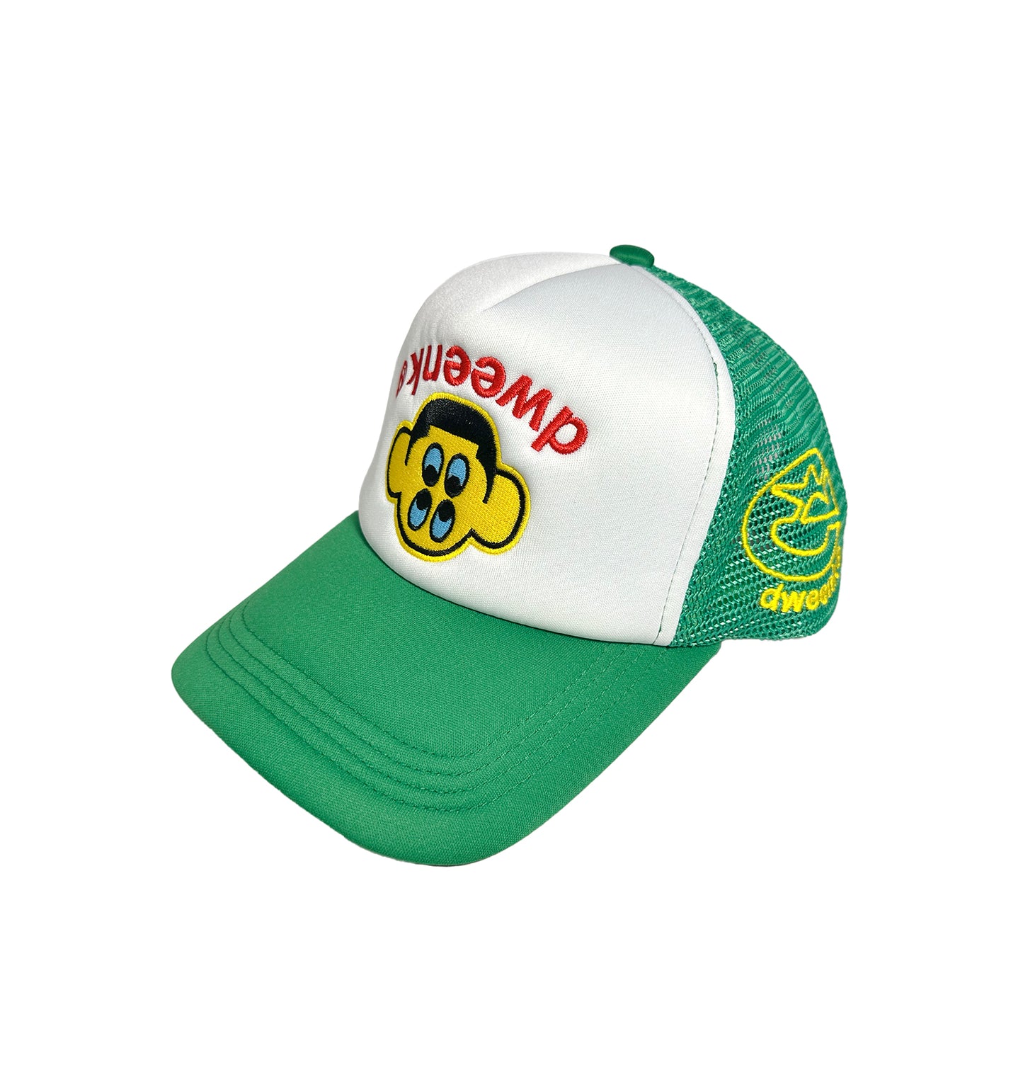 "dennis frogman" dweenk original trucker hat