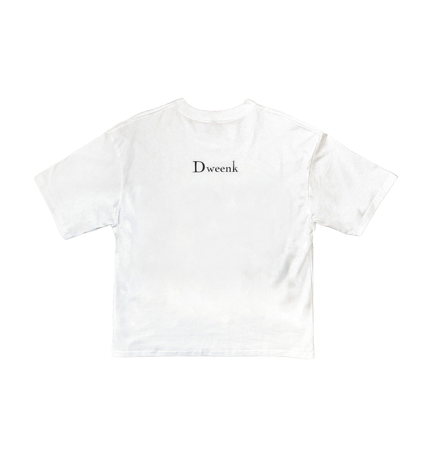 she want my d weenk tee "d ior" white
