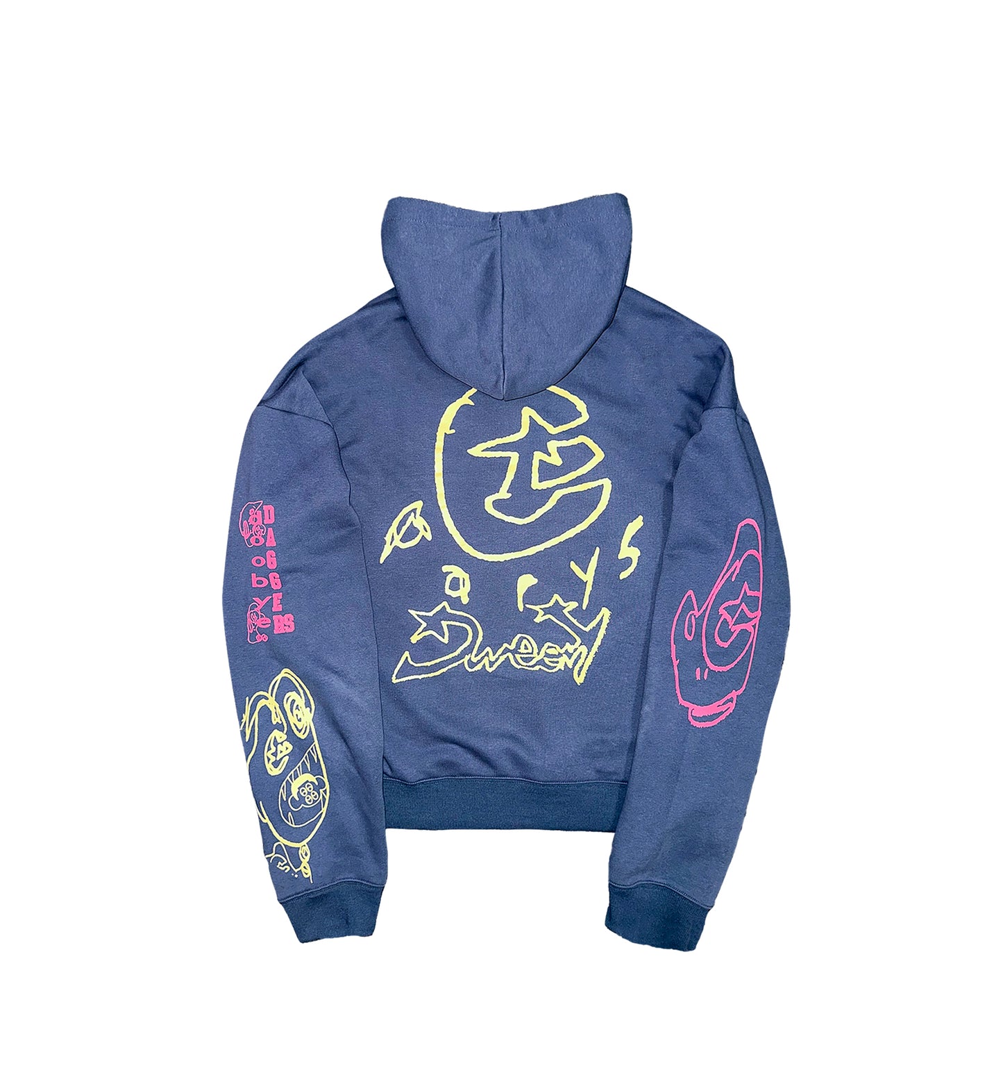 parys dokyo hoody "plue/bink"