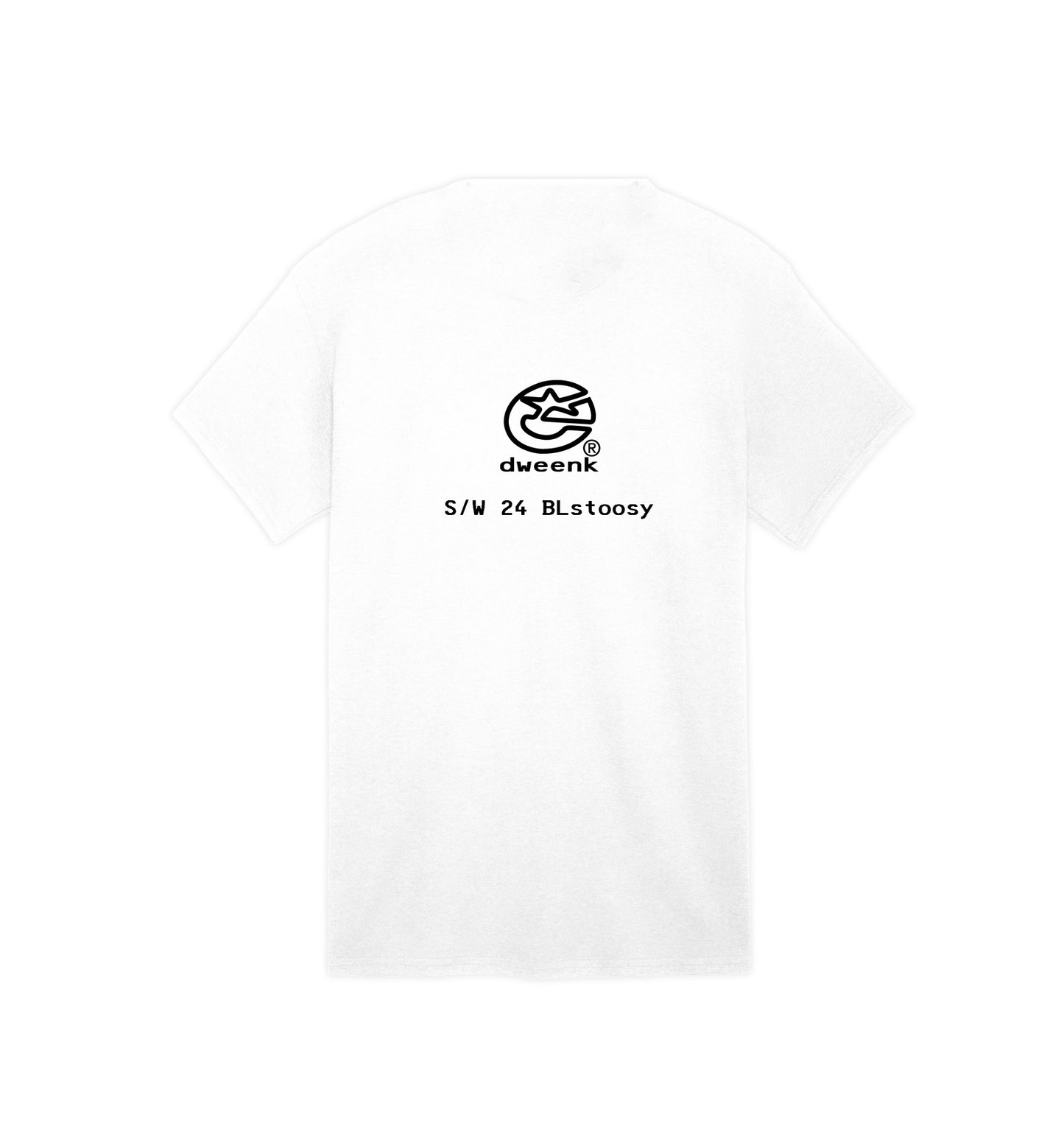stupidd BOOLTEG TEE (white)