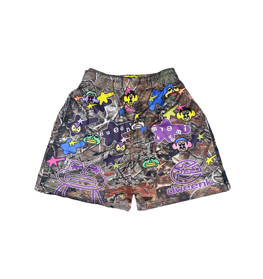 dokyo mesh short "myemi camo"