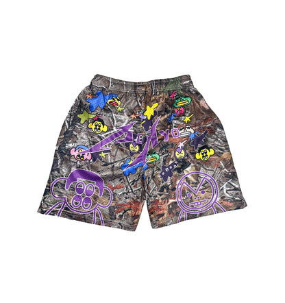 dokyo mesh short "myemi camo"