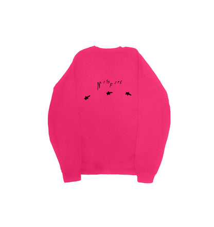 candy crewneck "mittsfist"