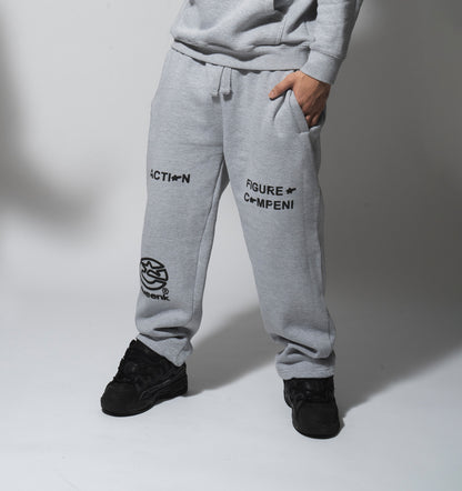 compeni sweatpants "grey"