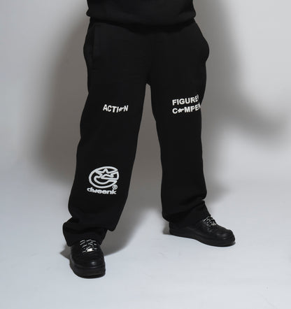 compeni sweatpants "black"