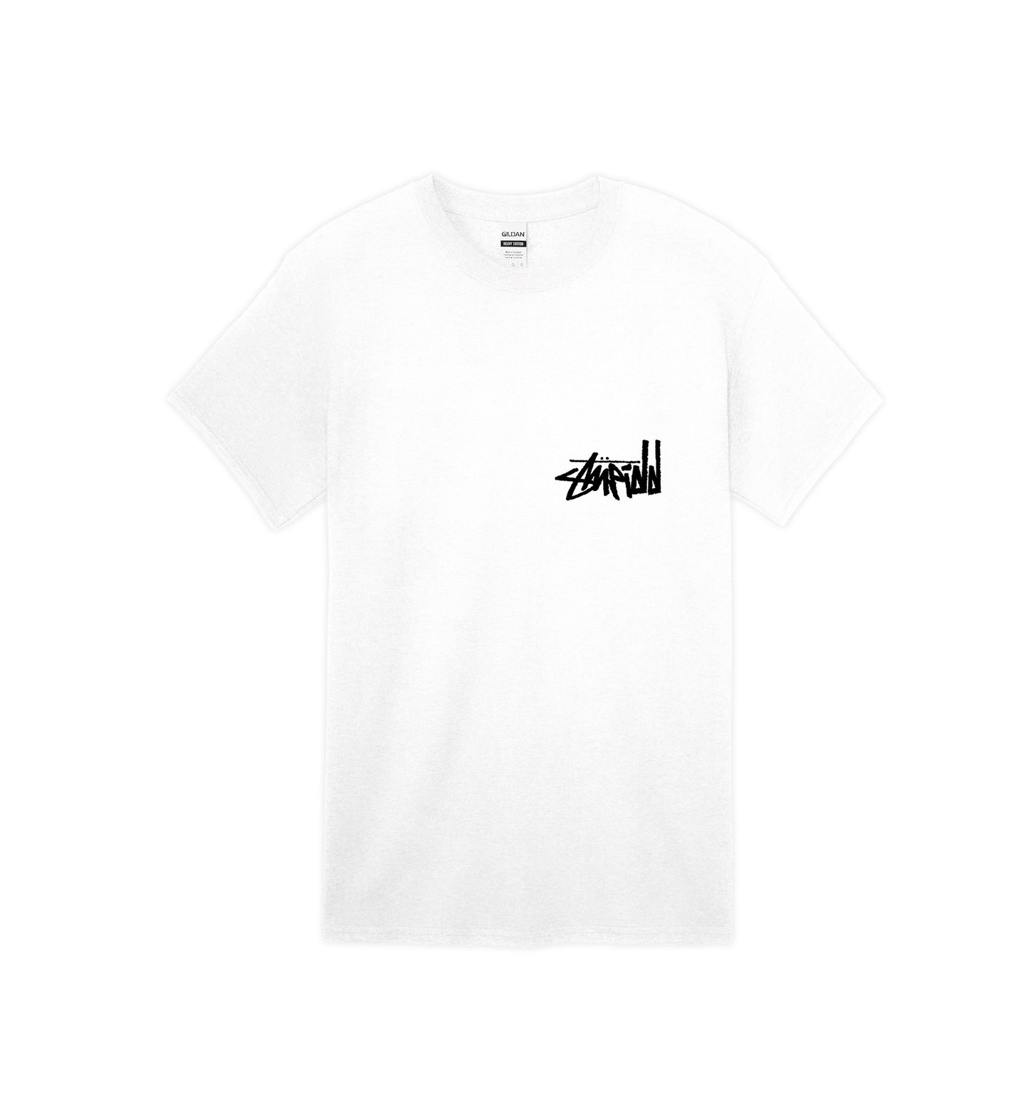 stupidd BOOLTEG TEE (white)