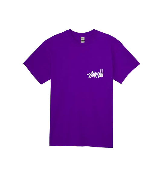 stupidd BOOLTEG TEE (purple)